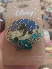 Disney Trading Pins Little Mermaid Ariel & Flounder Silhouette