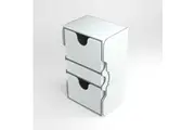 Gamegenic Stronghold 200+ Convertible White Deck Box