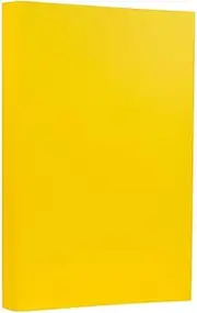 JAM Paper 8 1/2 x 14 Legal Size Cardstock - Brite Hue 50 Sheets Yellow