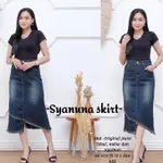 WELCOME THE SEASON WITH AWESOME SYANUNA SKIRT 可可和海軍藍牛仔褲裙 79