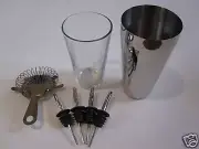 BARTENDER'S KIT (7) PIECES FREE SHIPPING USA ONLY