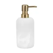 Resin Soap Dispenser - White