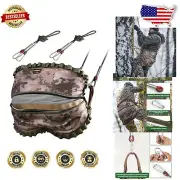 Padded Hunting Saddle with Adjustable Bridge for Convenient Tree Mobility