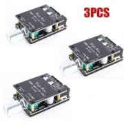 3X Bluetooth 5.0 Audio Mini Stereo Digital Amplifier Board Module 50W*50W +Shell