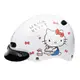 EVO CA-110 / CA110 安全帽 日常Kitty 白色 卡通 半罩 單帽子 不含鏡片 正版授權