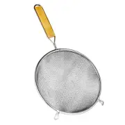 6" WOODEN HANDLE STRAINER / DOUBLE / FINE LOT OF 12 (Ea)