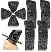[THREE ARCHERS] Archery Arrow Rest Pad 4 Pairs Faux Fur Arrow Rest Pad for Recurve Bow Bow Arrow Self-Adhesive Arrow Support