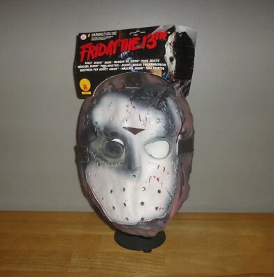 Vintage 2000 Rubie's Friday The 13th Jason Voorhees Pullover Hockey Mask NEW Y2K