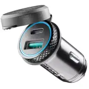 Interphone USB and USB-C Adapter for Cigarette Lighter Socket