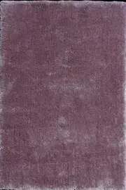 Lusso Plain Shaggy Rug - 113 Liliac by Cyrus Rugs