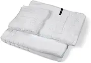 Jaspa Herington Egyptian Cotton Towel Accessory Pack, Snow White