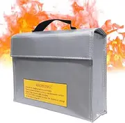 Battery Storage Bag Fireproof, Battery Storage Protector, Portable Safety Boxes for Transportation, Wear-Resistant Charging Bag