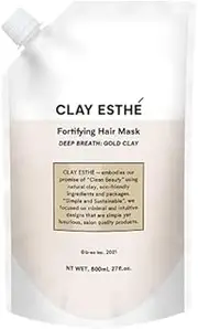 B.X Crayon 4Tying Hair Mask, Gold Clay, 28.1 oz (800 g)