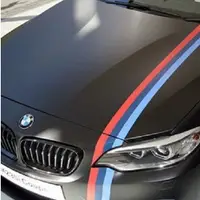 在飛比找松果購物優惠-BMW 德國 三色一體貼紙 車門貼 M3 E36 E46 E