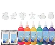 Magic Toys Water Gel Kit | Colorful Magic Gel Water Art Kit,Magic Gel Water Toy Crafts Kit Creative Magic Gel Water Art Kit for Boys Girls Kids Child