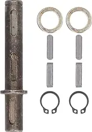 NDNCZDHC Output Single Alloy Steel Shaft, 14mm Diameter, 102mm Length Output Shaft Compatible with Worm Reducer Gearbox NMRV030 RV030 Nema23 Stepper Motor