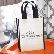 Welcome to our wedding gift bags Guests favors gift holder bag 20