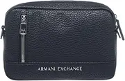 [Armani Exchange] Men's Essential, Capri, Adjustable Strap Camera Case, Blue Navy, Navy Blue, Einheitsgröße