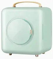 POCDOKYZ 9L Cosmetic Refrigerator, Portable Refrigerator for Skin Care Product Storage, Refrigerated & Insulated for Home and Car Use,Green