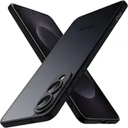 [JETech] Slim Case for Samsung Galaxy S25 Edge with Camera Lens Full Protection, Ultra-Thin Lightweight Matte Minimalist Protective Phone Cover, Frosted Translucent Back (Black)
