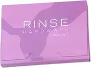 100x Portable Soap Sheets Soap Flakes 1 Box Mini Lightweight,Disposable Hand Wash Soap Paper,Soap Paper for Indoor,Travel