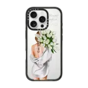 iPhone 16 Pro Impact Case Lady with tulips