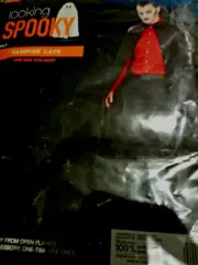 Halloween Costume Vampire Cape and Accessory Kit SPECIAL