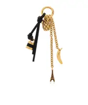Charm keychain One size Black