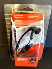 Verizon Universal Exclusive BoomHeadset microphone 2.5 Mm Jack Right Left Ear