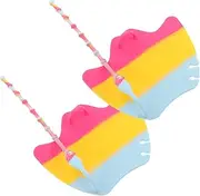 Swim Fins Fingers Hand Palm Webbed Flippers Swim Practicing Hand Cover Webbed Swimming Gloves Women Swim Training Gloves Swim Gloves Aquatic Training Paddle Fins