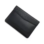 Embossed Notebook Liner Bag with Magnetic Holster - 11-12 Inch Horizontal Design