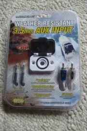 SCOSCHE WEATHER RESISTANT MARINE 3.5mm AUX INPUT FOR IPODS/MP3 PLAYERS