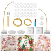 Balloon Arch Stand Kit, Bendable Balloon Arch Stand with Filling Water Base, ...
