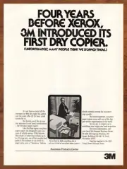1979 3M Copier Vintage Print Ad/Poster Retro Machine 70s Office Pop Wall Art