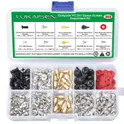 350 PCS Personal Computer Screw Assortment Kits, 6-32 Male to M3 Female Standoff