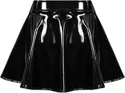 [GRRKDFQ] Women's Pyjama Sets Ruffled Short Dress Garter Clip Skirt