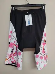 NWT COOLMAX Women's Cycling Shorts Activewear Comfortable Ride Padded.Size L