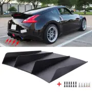 For Nissan 350Z 370Z Rear Bumper Diffuser Splitter Spoiler Shark 4 Fins 22"x20"