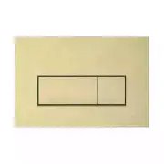 Vitra Loop Flush Plate Brushed Gold For Wc Frame And Concealed Cistern 740-2325