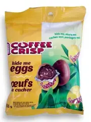 Nestle Coffee Crisp Hide Me Milk Chocolate Easter Eggs 150g/5.3oz.