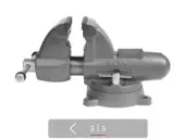 Wilton 11106 5 In Max Jaw Opening Combination Vise