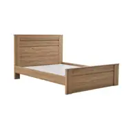 Jason Wooden Double Bed Frame Classic and Durable Design with Solid Support Structure Dark Oak