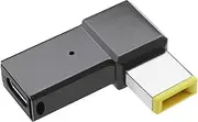 SING F LTD USB C to Slim Tip Adapter Replacement Compatible with Lenovo Compatible with ThinkPad T Series/Z Series/E Series/X Series PD Fast Charging Converter