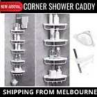 4Tier Telescopic Shower Corner Shelf Caddy Hold Bathroom Storage Rack SYD
