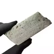 169g Iron meteorite, Muonionalusta iron meteorite slice, Natural Meteorite TC187