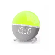 Wake Up Light Lamp Alarm Clock LED Sunrise Sunset Simulation Nightlight