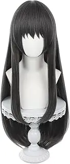 Anime Madoka Magica Akemi Homura Wig Akemi Homura Cosplay Wig with Wig Cap Heat Resistant Hair Anime Cosplay Wig for Festival, Holiday, Cosplay Party, Comic Exhibitions