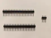 20 pin header sets for Raspberry PI Pico GPIO (with 3 pin debug pins)