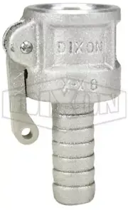 50-C-AL - Dixon Cam & Groove Type C Coupler x Hose Shank, 1/2" Size