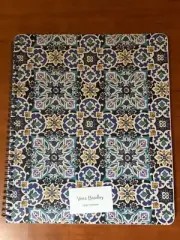 Vera Bradley Notebook, Lisbon Medallion Cool, Spiral College Rule 160 pages, NWT